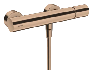 Axor Uno Shower Mixers Exposed 330 X 220 X 155mm Rose Gold/gold - Polished