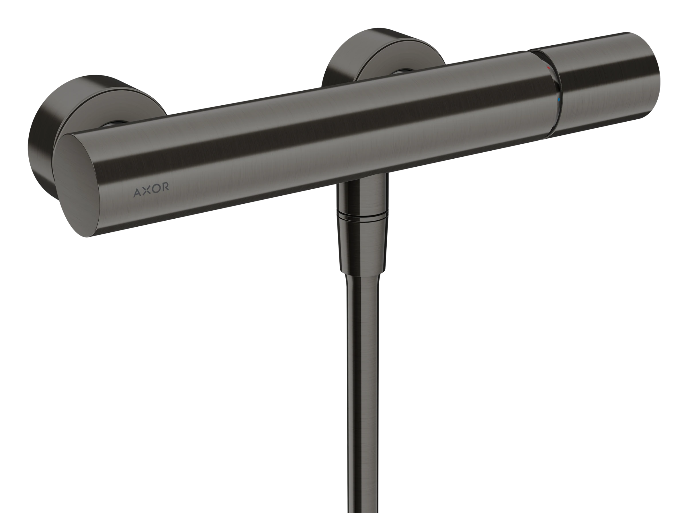 Axor Uno Shower Mixers Exposed 330 X 215 X 155mm Gunmetal/chrome - Brushed