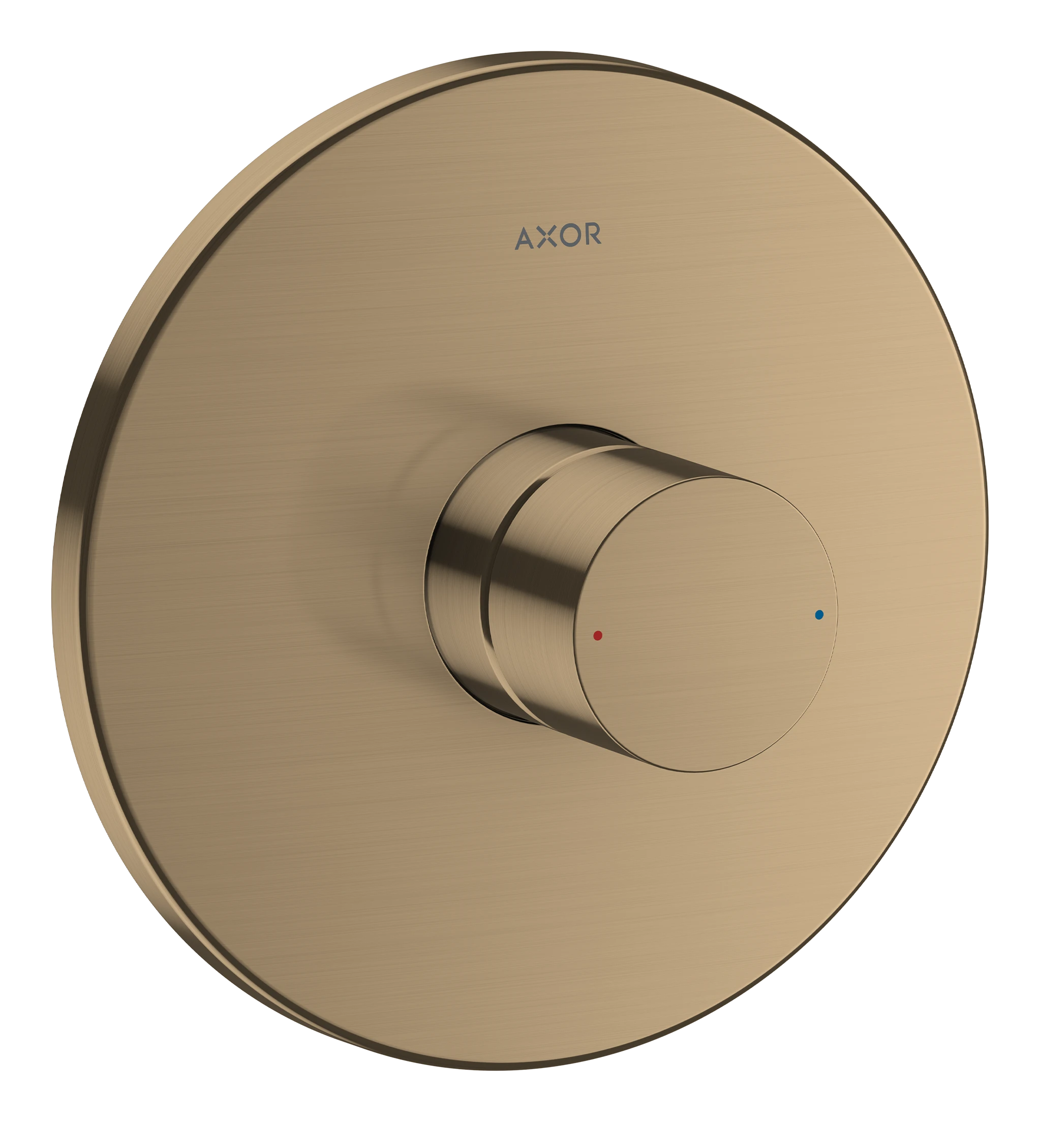 Axor Uno Shower Mixers Concealed 220 X 180 X 130mm Bronze - Brushed