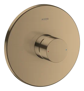 Axor Uno Shower Mixers Concealed 220 X 180 X 130mm Bronze - Brushed