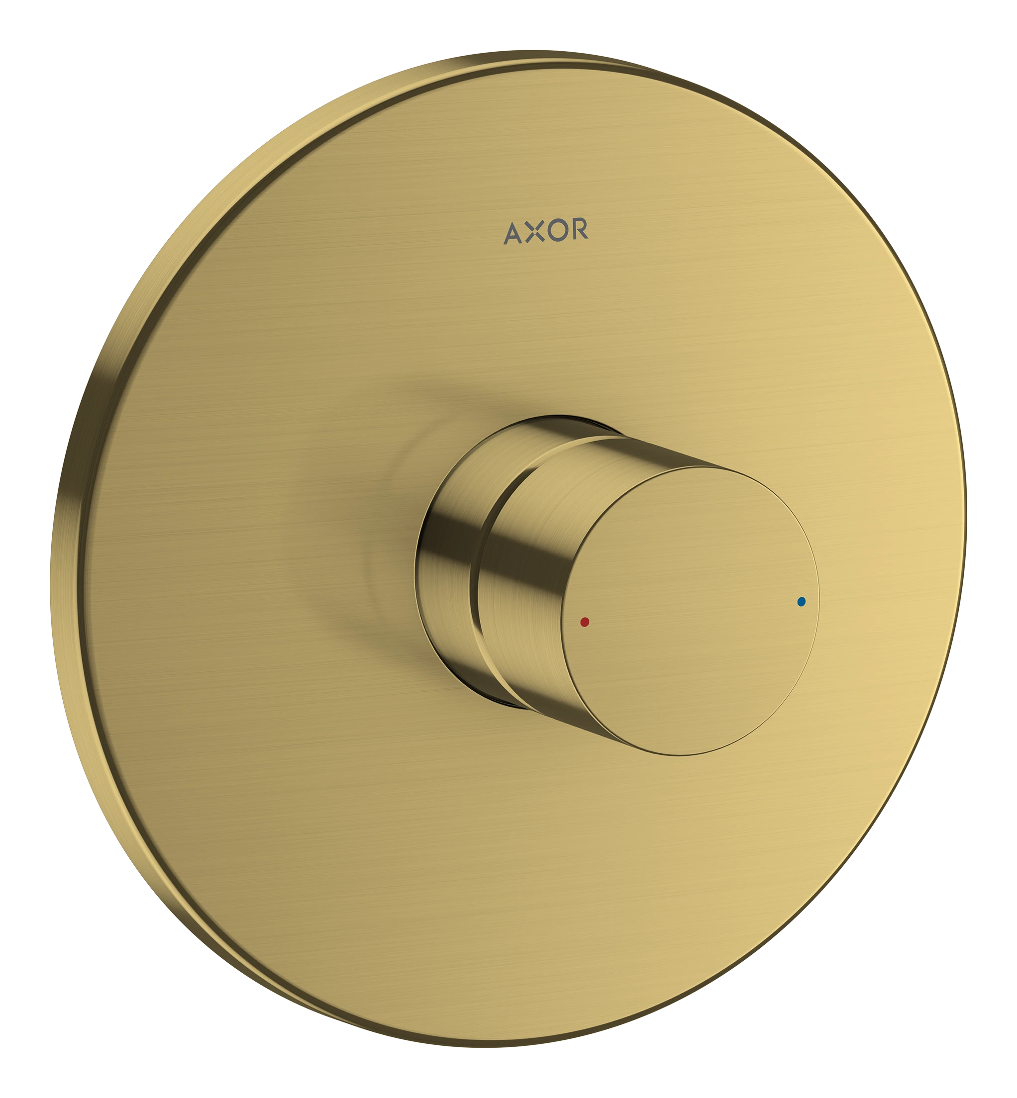 Axor Uno Shower Mixers Concealed 220 X 180 X 130mm Gold - Brushed