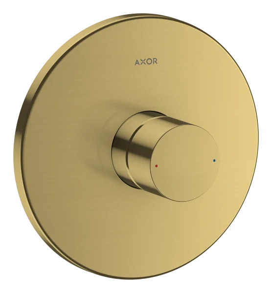 Axor Uno Shower Mixers Concealed 220 X 180 X 130mm Gold - Brushed