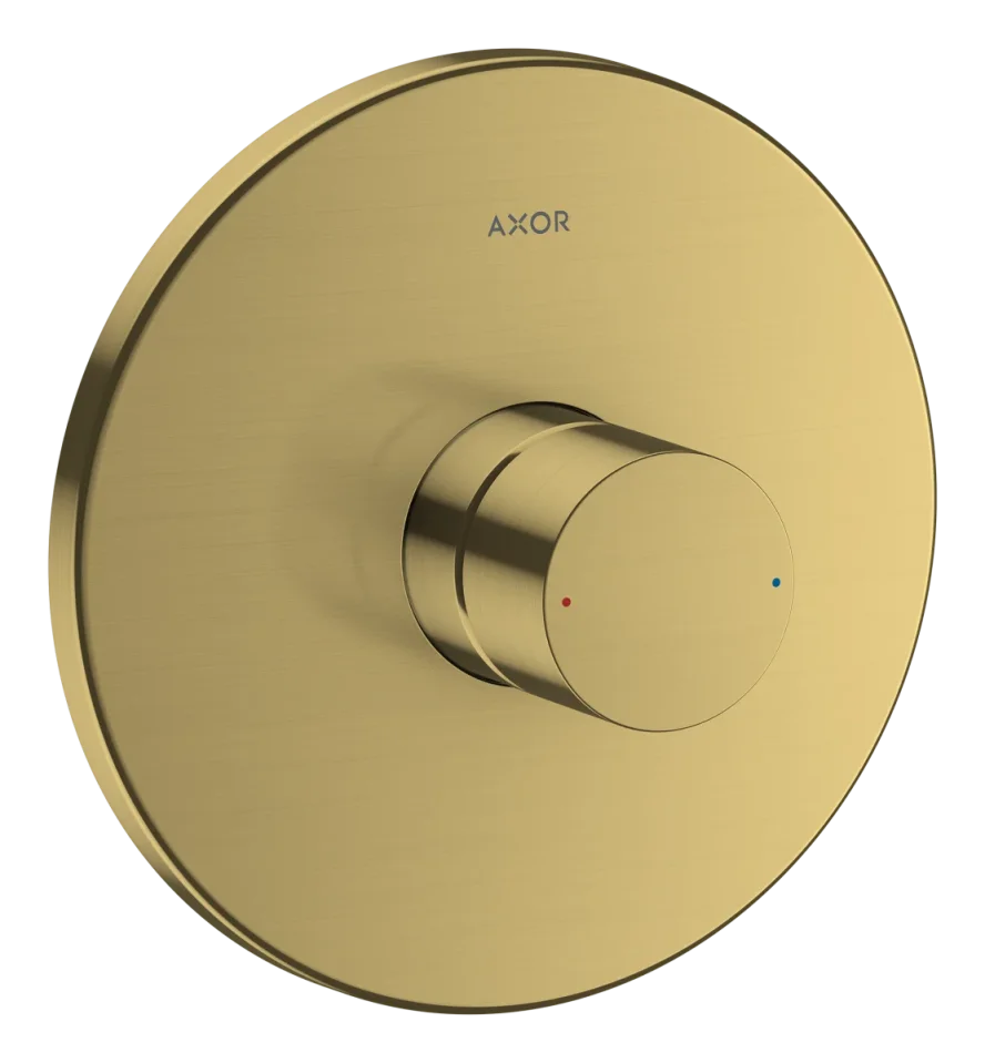 Axor Uno Shower Mixers Concealed 220 X 180 X 130mm Gold - Brushed product image - Image 1