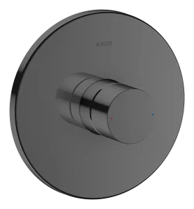 Axor Uno Shower Mixers Concealed 220 X 180 X 130mm Gunmetal/chrome - Polished