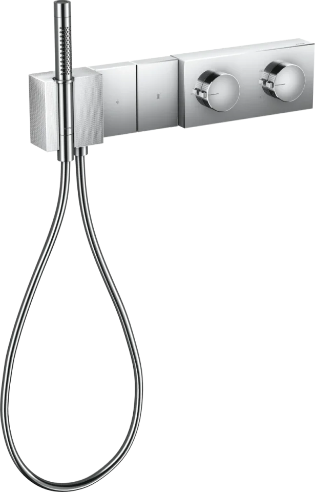 Axor Edge Thermostatic Shower Mixer Concealed 555 X 400 X 150mm Chrome product image - Image 1