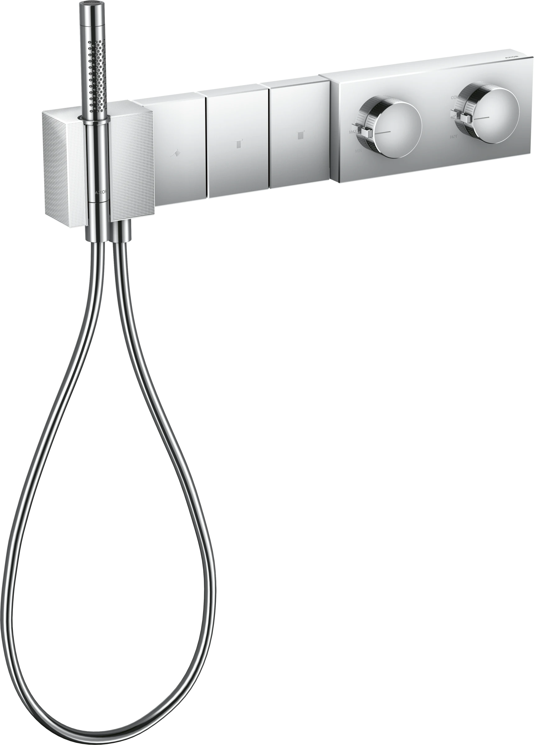 Axor Edge Thermostatic Shower Mixer Concealed 560 X 395 X 150mm Chrome