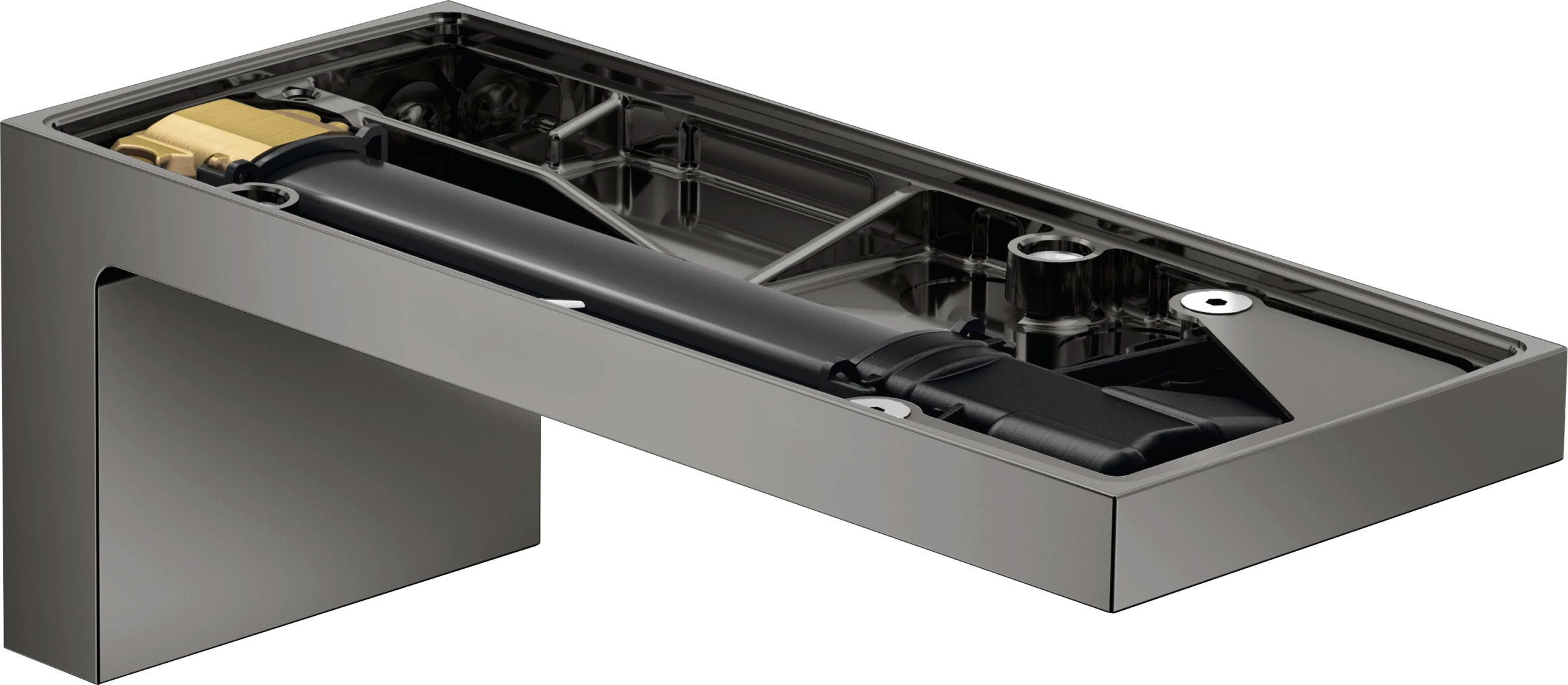 Axor Myedition Bath Fillers 350 X 270 X 140mm Gunmetal/chrome - Polished