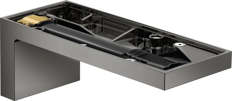Axor Myedition Bath Fillers 350 X 270 X 140mm Gunmetal/chrome - Polished product image - Image 1