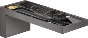 Axor Myedition Bath Fillers 350 X 270 X 140mm Gunmetal/chrome - Brushed