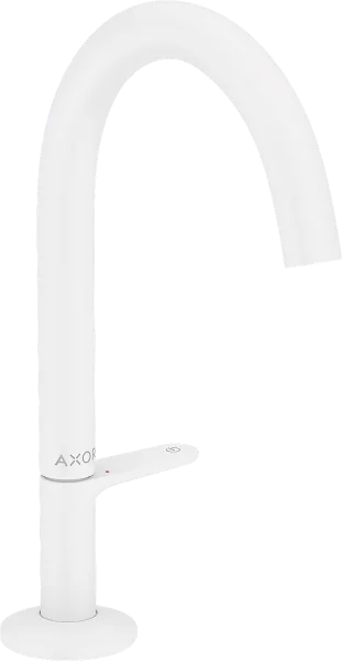 Axor One Basin Mixer Select 170 With Push-open Waste Set Matt White