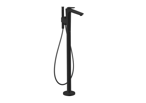 Axor Citterio C Bath Mixers Concealed 1197 X 394 X 232mm Black - Matt