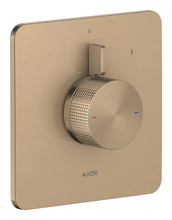 Axor Citterio C Shower Mixers Concealed 262 X 233 X 168mm Bronze - Brushed product image - Image 1