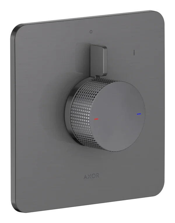 Axor Citterio C Shower Mixers Concealed 262 X 233 X 168mm Gunmetal/chrome - Brushed product image - Image 1