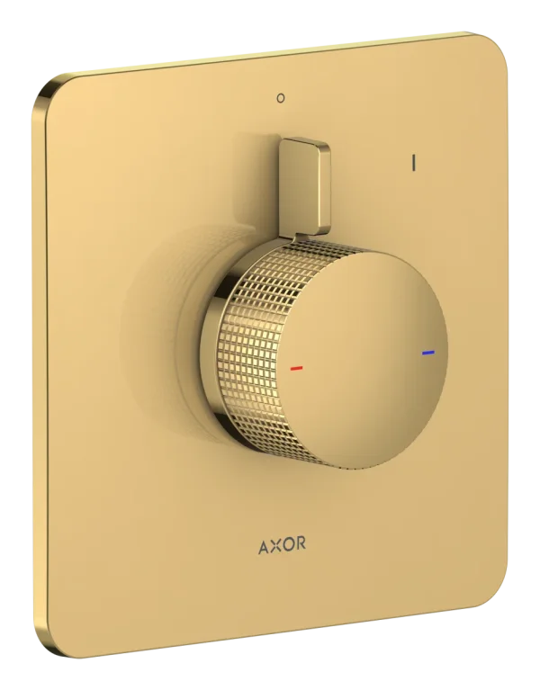 Axor Citterio C Shower Mixers Concealed 262 X 233 X 168mm Gold - Polished product image - Image 1