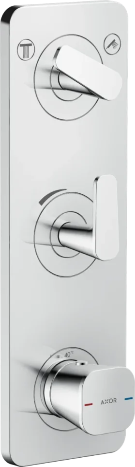Axor Citterio C Thermostatic Shower Mixer Concealed 458 X 247 X 107mm Chrome product image - Image 1