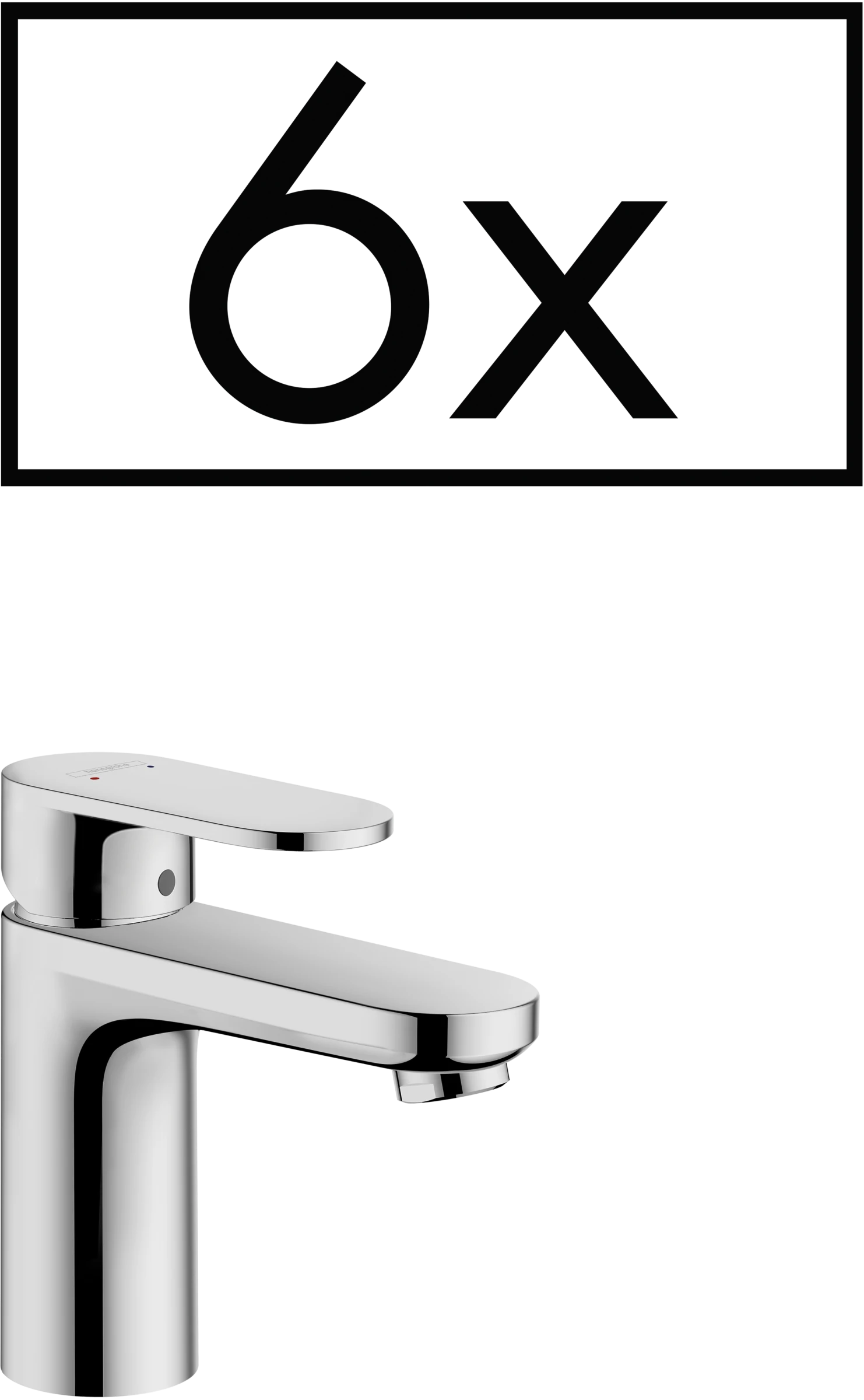 Hansgrohe Vernis Blend Manual Mixers 395 X 205 X 445mm Chrome