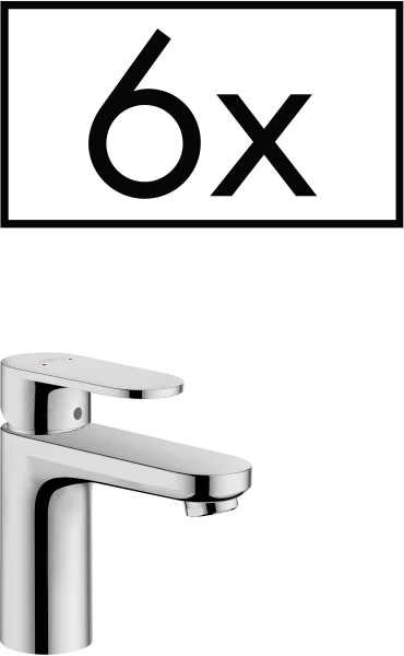 Hansgrohe Vernis Blend Manual Mixers 395 X 205 X 445mm Chrome