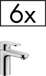 Hansgrohe Vernis Blend Manual Mixers 395 X 205 X 445mm Chrome