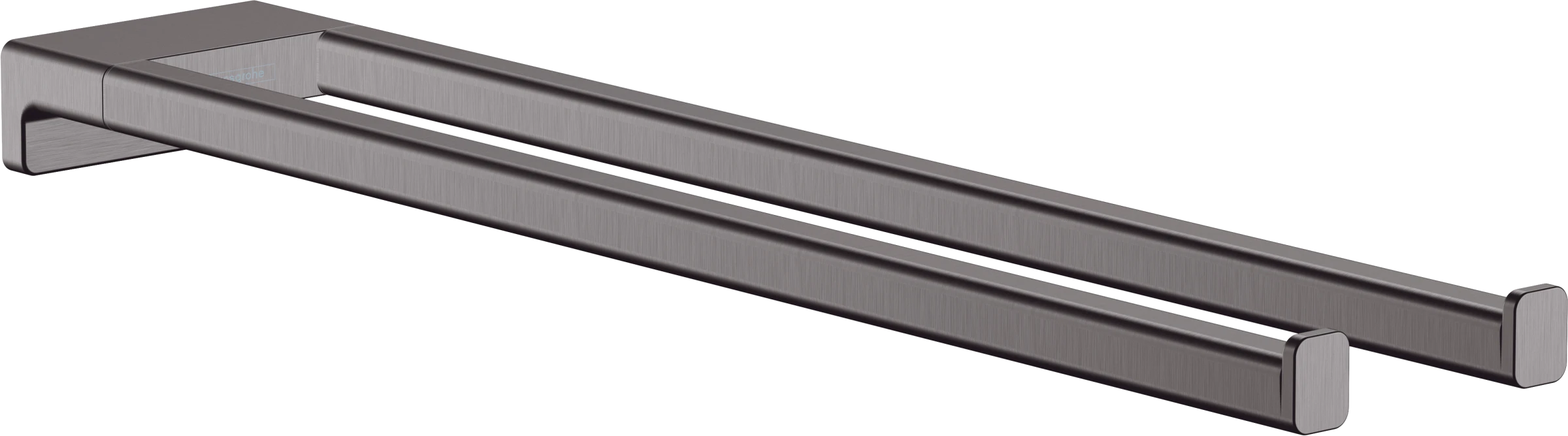 Hansgrohe Addstoris Q Towel Holder 85 X 40 X 455mm Gunmetal/chrome - Brushed