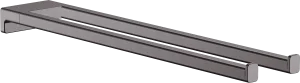 Hansgrohe Addstoris Q Towel Holder 85 X 40 X 455mm Gunmetal/chrome - Brushed