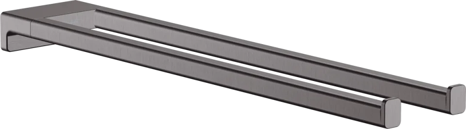 Hansgrohe Addstoris Q Towel Holder 85 X 40 X 455mm Gunmetal/chrome - Brushed product image - Image 1