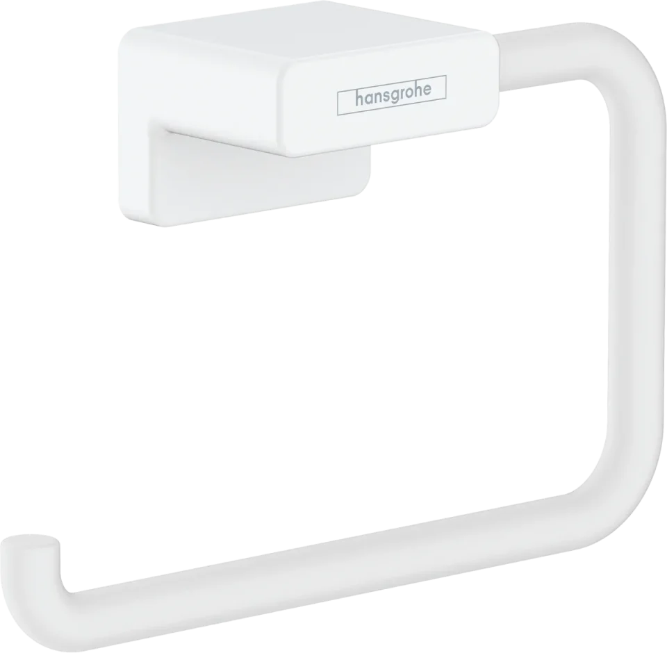 Hansgrohe Addstoris Q Toilet Roll Holders 105 X 55 X 160mm White - Matt product image - Image 1