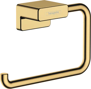 Hansgrohe Addstoris Q Toilet Roll Holders 105 X 55 X 160mm Gold - Polished