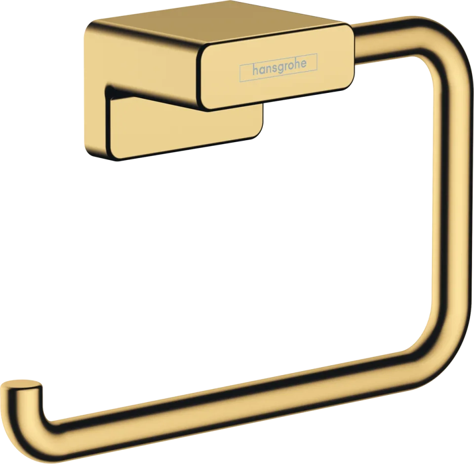 Hansgrohe Addstoris Q Toilet Roll Holders 105 X 55 X 160mm Gold - Polished product image - Image 1