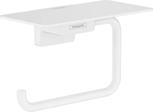 Hansgrohe Addstoris Q Toilet Roll Holders 105 X 55 X 160mm White - Matt