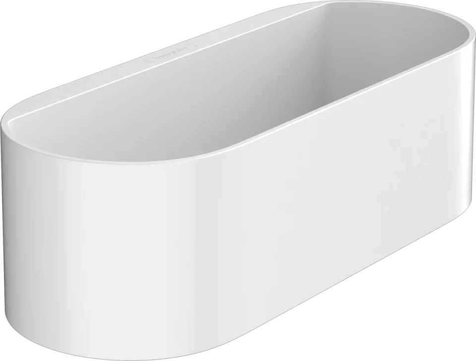 Hansgrohe Wallstoris Cosmetic Boxes 263 X 102 X 77mm White - Matt product image - Image 1