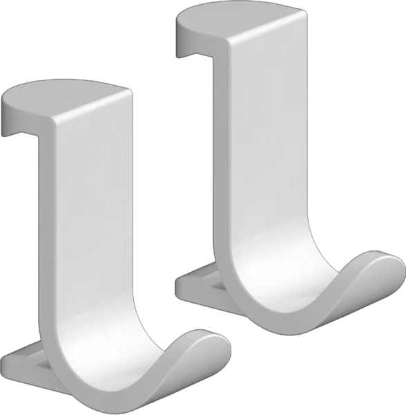 Hansgrohe Wallstoris Towel Hook Wide Matt White