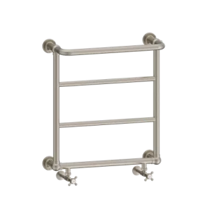 Burlington Cleaver Brushed Nickel Towel Warmer