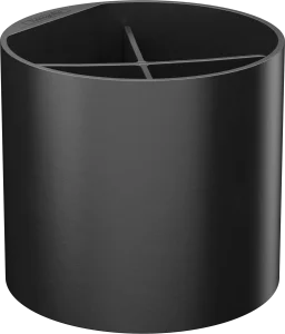 Hansgrohe Wallstoris Tooth Brush Tumbler 135 X 120 X 125mm Black - Matt