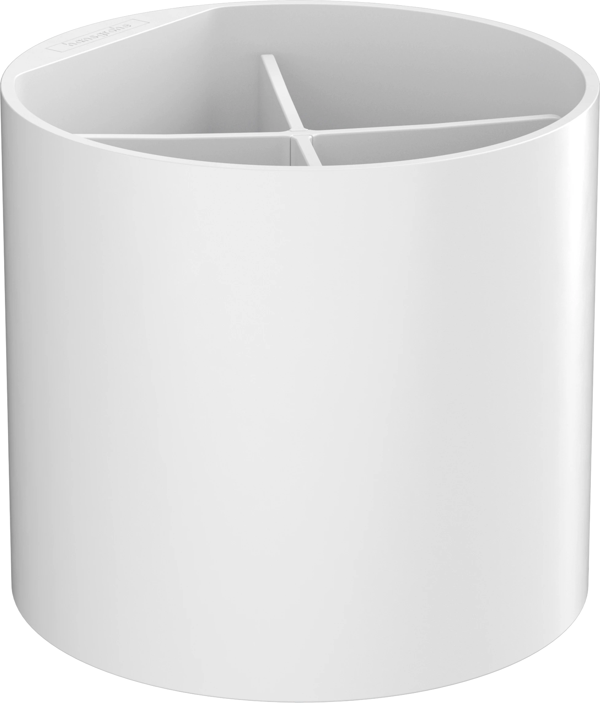 Hansgrohe Wallstoris Tooth Brush Tumbler 135 X 120 X 125mm White - Matt