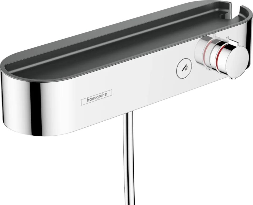 Hansgrohe Showertablet Select Thermostatic Shower Mixer Exposed 430 X 165 X 260mm Chrome product image - Image 1