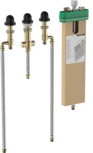 Hansgrohe Concealed Basic Set 3-/4- Hole Bath Mixers 913 X 350 X 85mm