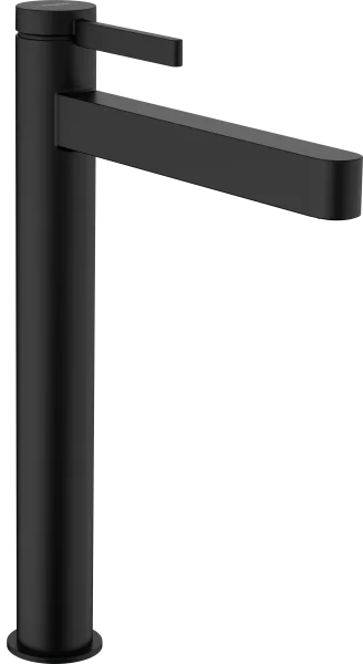 Hansgrohe Finoris Single Lever Basin Mixer 260 For Washbowls With Push-open Waste Set Matt Black