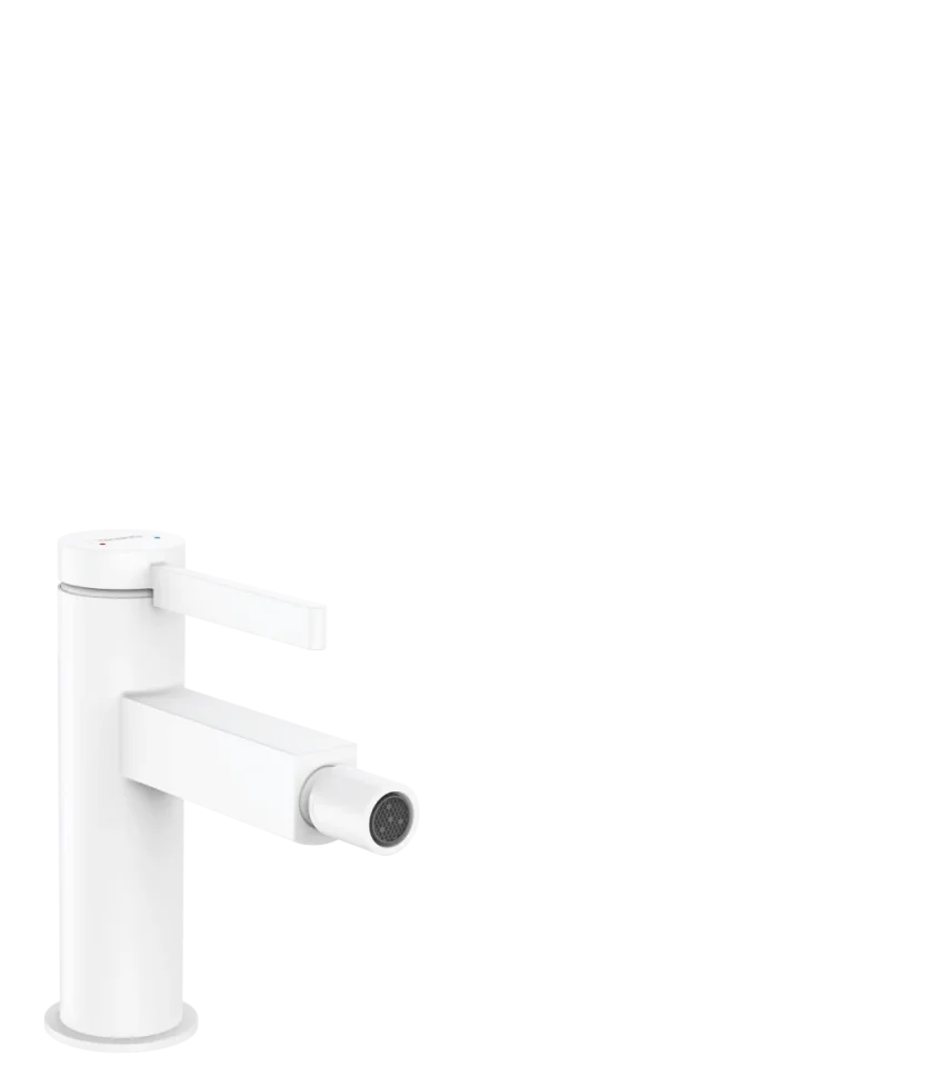 Hansgrohe Finoris Bidet Mixers 400 X 210 X 75mm White - Matt product image - Image 1