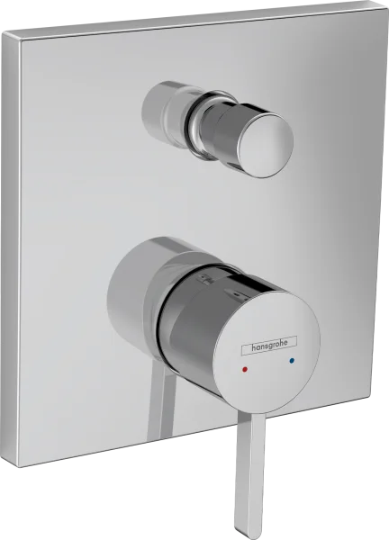 Hansgrohe Finoris Single Lever Bath Mixer For Concealed Installation With Integrated Security Combination According To En1717 Chrome