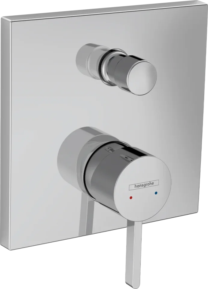 Hansgrohe Finoris Bath Mixers Concealed 225 X 180 X 135mm Chrome product image - Image 1