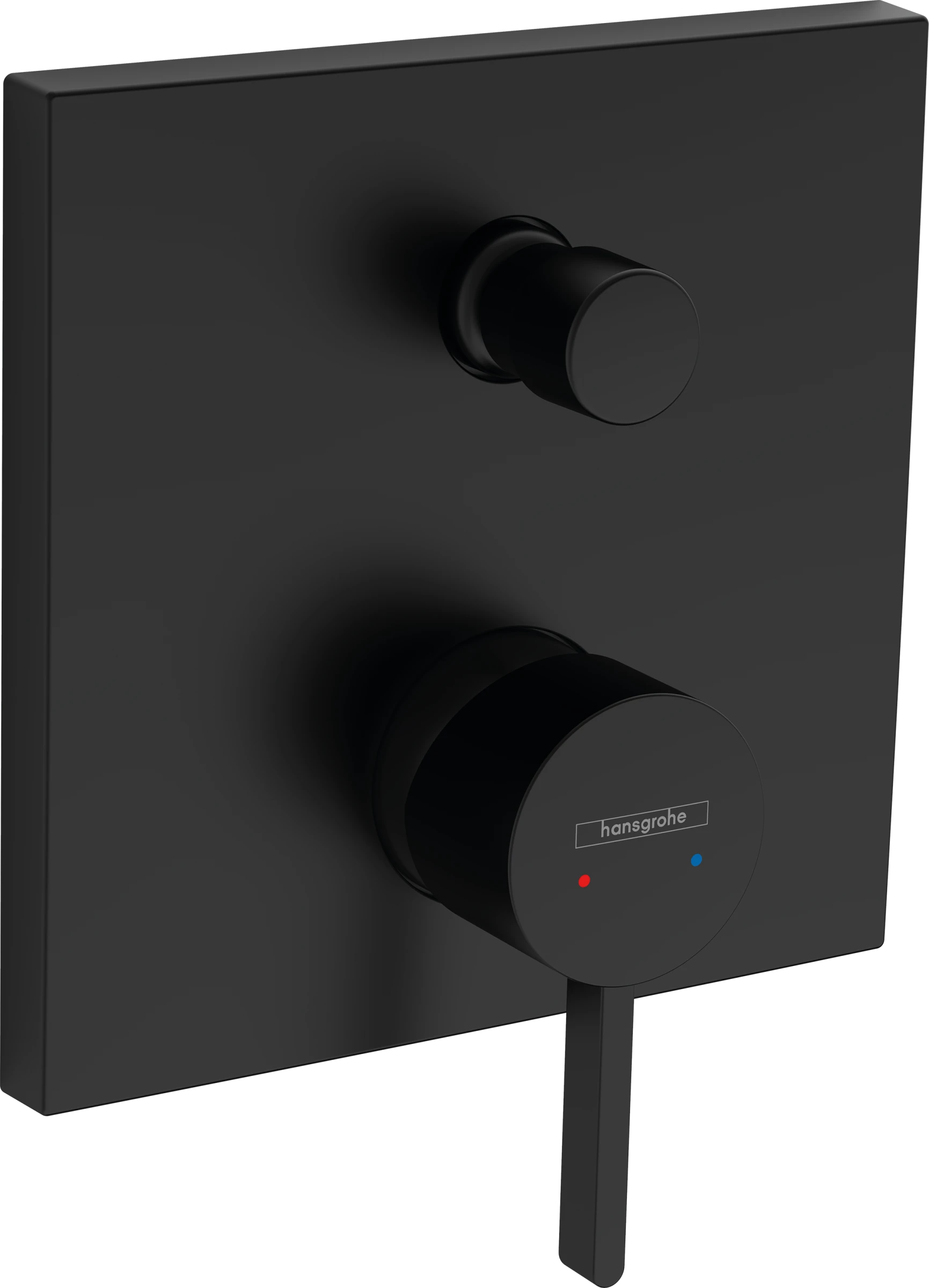 Hansgrohe Finoris Bath Mixers Concealed 215 X 190 X 135mm Black - Matt