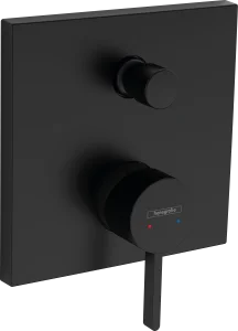 Hansgrohe Finoris Bath Mixers Concealed 215 X 190 X 135mm Black - Matt