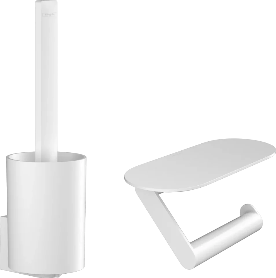 Hansgrohe Wallstoris Accessories Sets 397 X 167 X 246mm White - Matt product image - Image 1