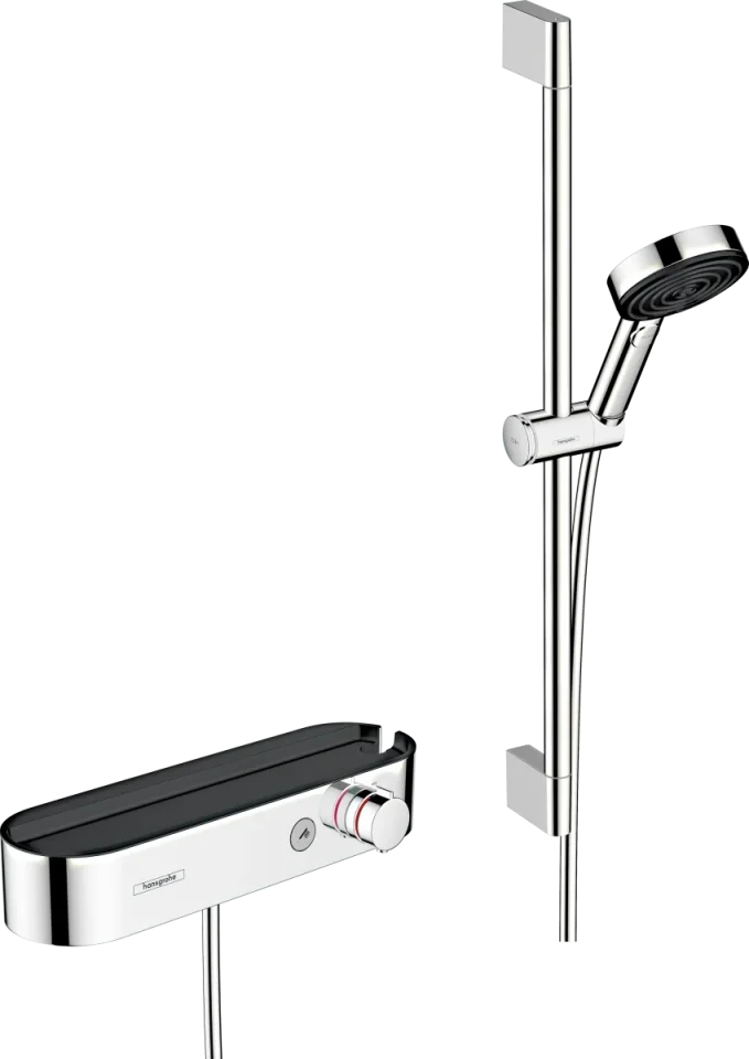 Hansgrohe Pulsify Select S Shower Combination 847 X 472 X 184mm Chrome product image - Image 1