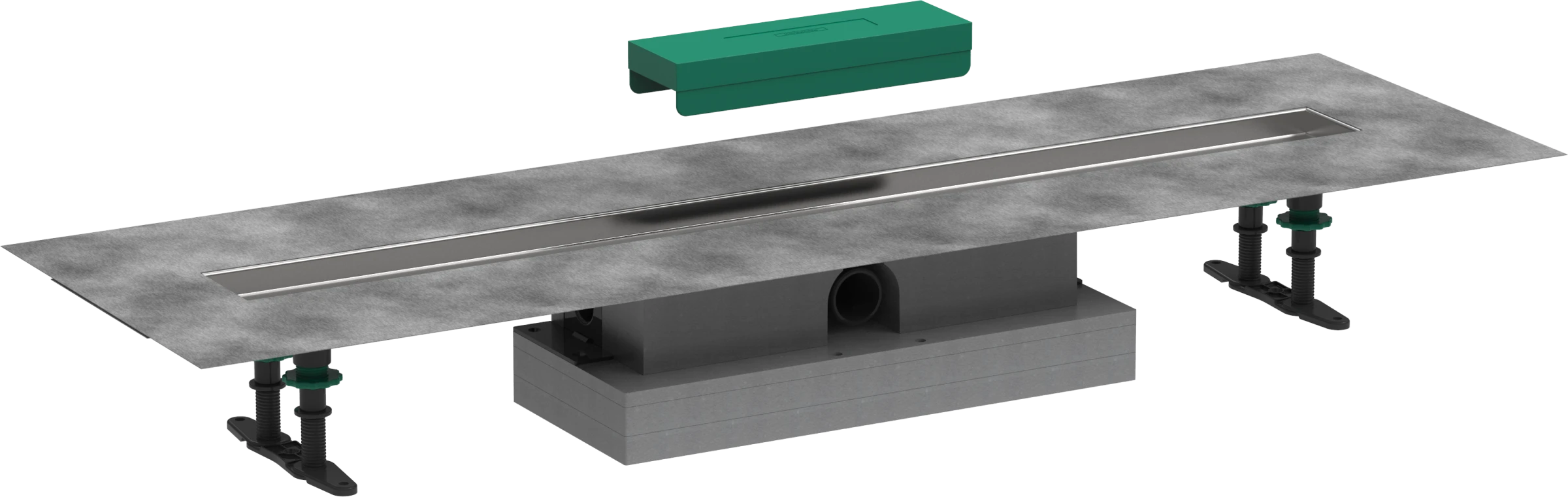 Hansgrohe Ubox Universal Concealed Basic Set Shower Wastes 1100 X 360 X 170mm