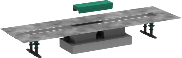 Hansgrohe Ubox Universal Concealed Basic Set Shower Wastes 1100 X 360 X 170mm