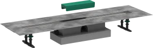 Hansgrohe Ubox Universal Concealed Basic Set Shower Wastes 1100 X 360 X 170mm