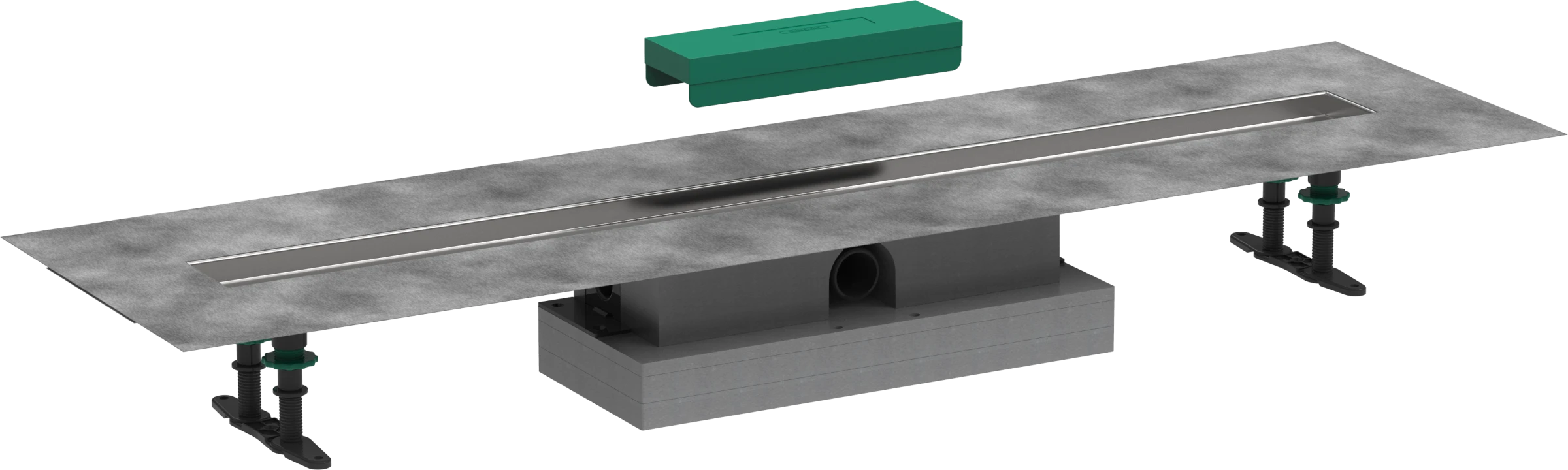Hansgrohe Ubox Universal Concealed Basic Set Shower Wastes 1173 X 360 X 220mm