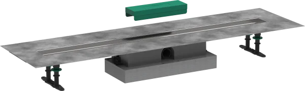 Hansgrohe Ubox Universal Concealed Basic Set Shower Wastes 1173 X 360 X 220mm