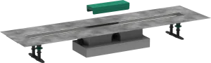 Hansgrohe Ubox Universal Concealed Basic Set Shower Wastes 1173 X 360 X 220mm